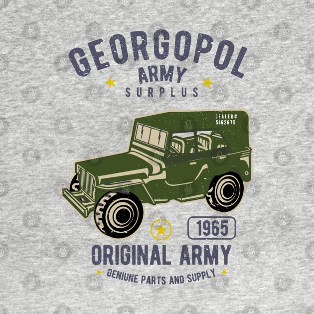 Geogopol Army Surplus by graphiczen